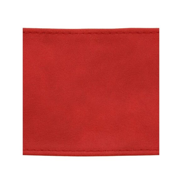 6334 Obi Belt For Women – Wide Waist In Faux Leather, Mica- Red